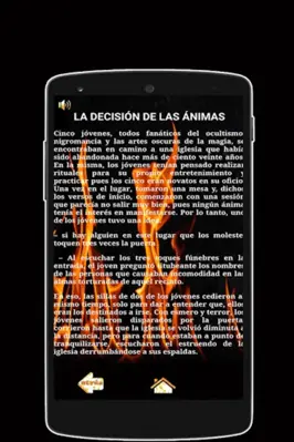 Historias de terror android App screenshot 1